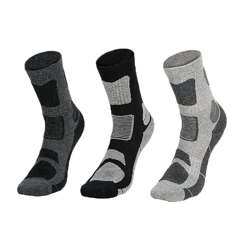 Winter Merino Wool Socks Hiking Warm Thicker Sport Socks Ski Snowboard Thermosock Outdoor Thermal Wool Socks Soft Breathable