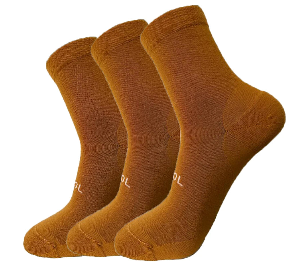 75% Merino Wool Socks for Men Women Merino Wool Blend Thin Running Socks Anti-blister Cushion Hiking Socks Cycling Tennis Socks