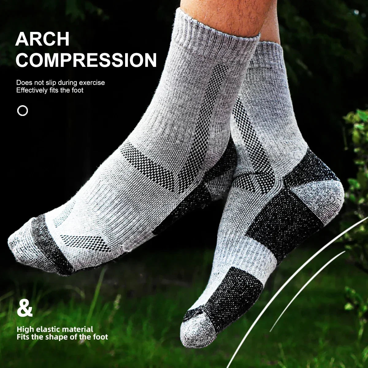 Men Women Merino Wool Socks Hiking Merino Wool Outdoor Sports Super Thick Hiking Socks Thermal Socks for Cold Weather