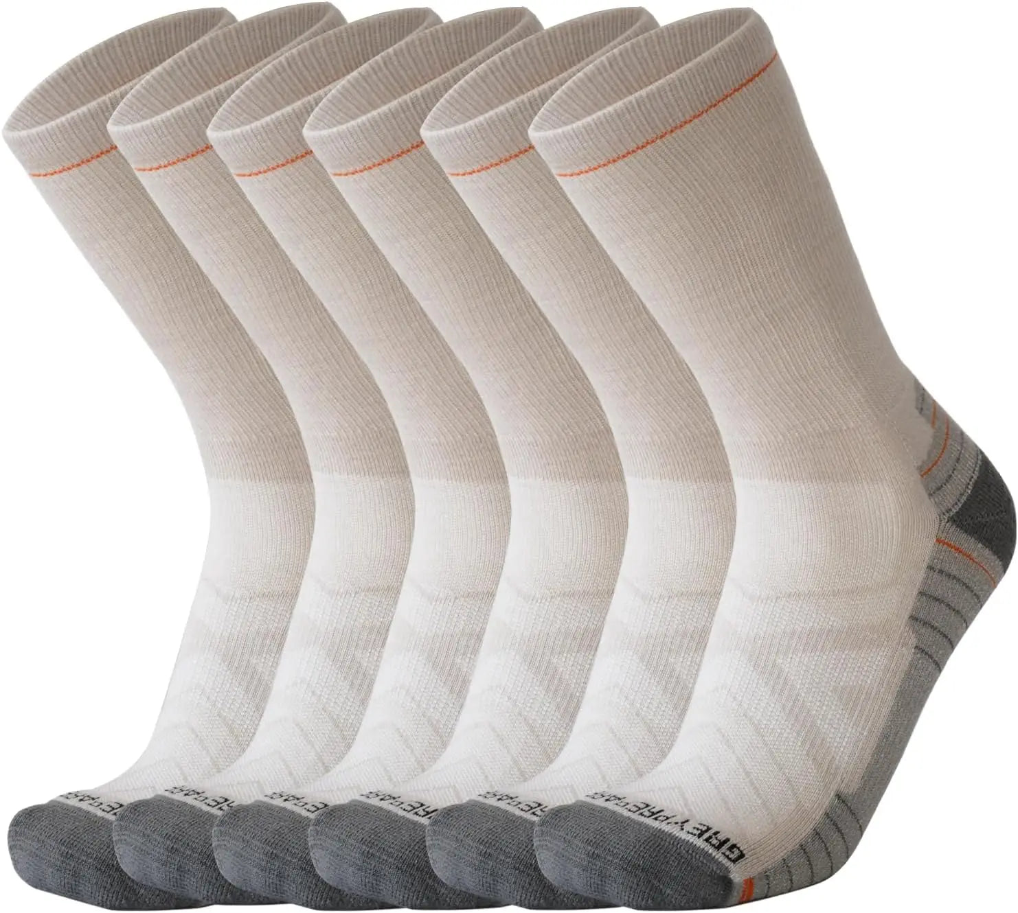 3 Pairs Merino Wool Hiking Outdoor Sports Socks Warm Winter Socks for Men Women Thicken Warm Cushion Crew Socks Moisture Wicking