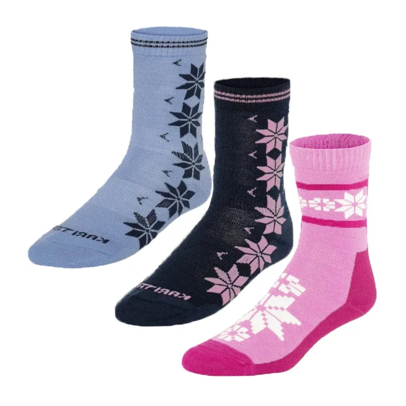 Winter Merino Wool Ski Socks Womens Mens 55% Merino Wool Thermal Socks Merino Wool Crew Hiking Socks Warm Anti Odor Gift