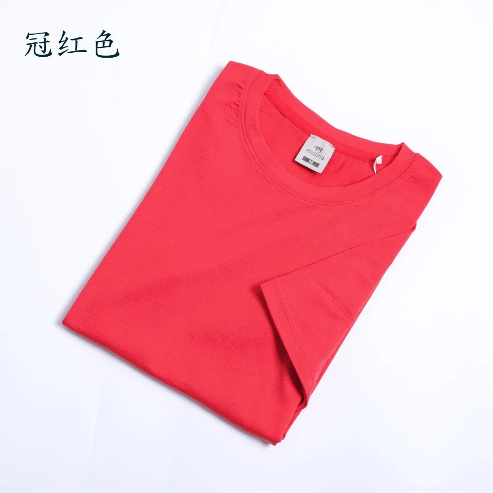 100% Merino Wool T Shirt Womens Merino Short Sleeve Slim Fit Base Layer Tee Hiking Yoga Running Breathable Wicking Quick Drying