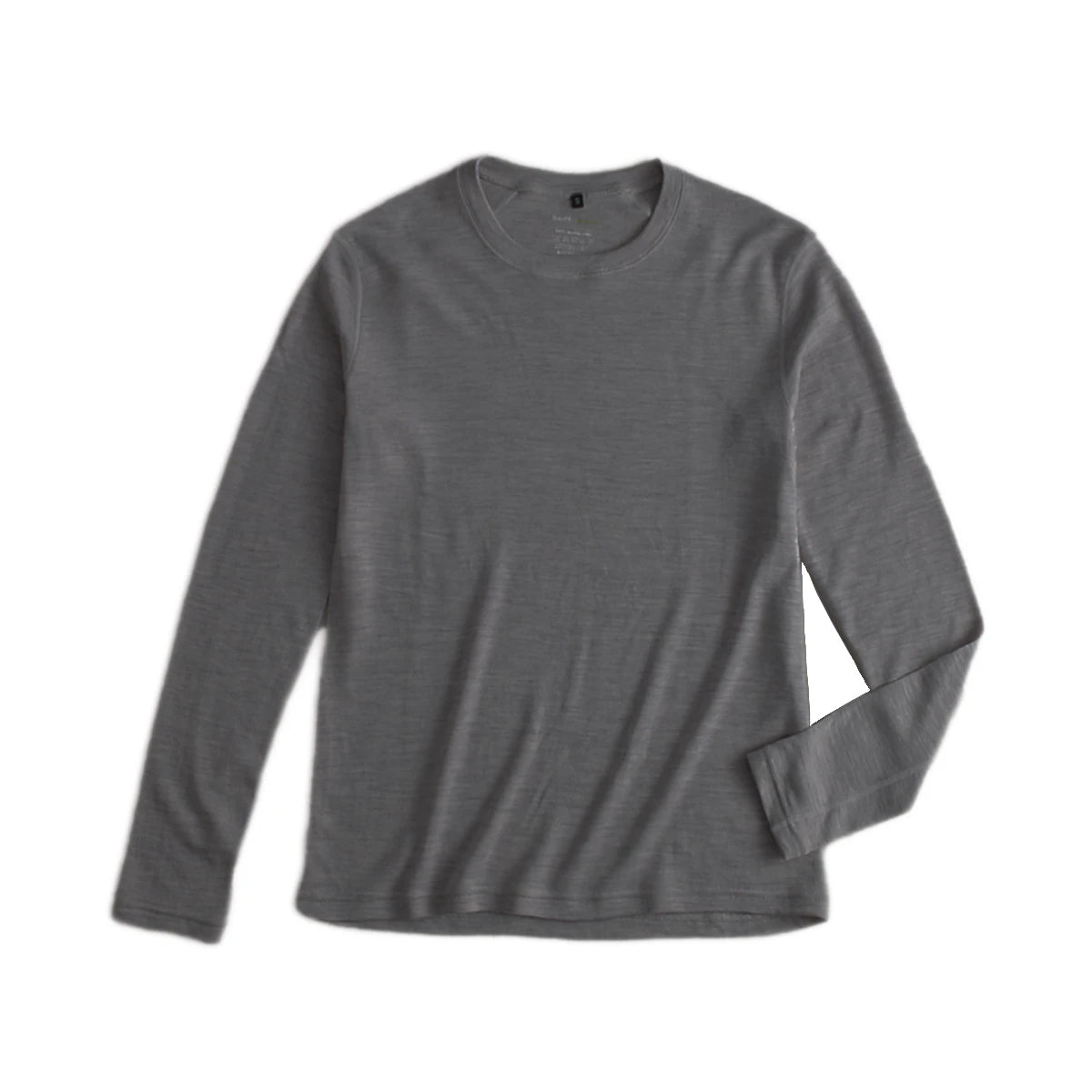 Men's 100% Merino Wool Thermal Underwear Long Sleeve Shirt Merino Wool Base Laye Top Wicking Breathable Anti-Odor 230g Asia Size