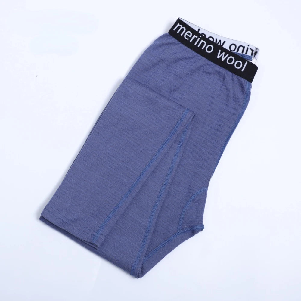 Women's Merino Wool Base Layer Pants Winter Merino Wool Thermal Underwear Bottoms Sports Running Legging Quick Drying Wicking