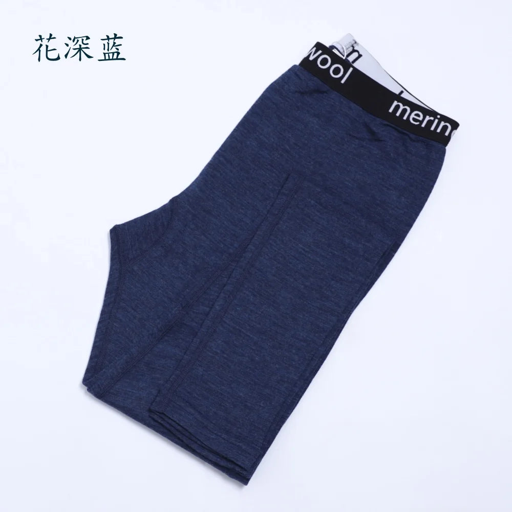 100% Merino Wool Womens Base Layer Thermal Pants Merino Wool Leggings Women Long Johns Breathable Thermal Underwear Bottoms