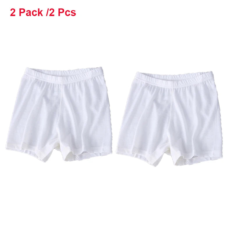 2 Pack 100% Merino Wool Boxer Briefs for Women Underwear for Hiking Everyday Moisture Wicking Athletic Anti-Chafe Underwear 160G