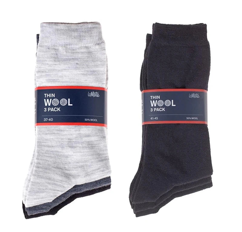 50% Merino Wool Socks Lightweight Men Women Thin Wool Everyday Business Socks Outdoor Work Hiking Ski Socks Breathable Anti-Odor