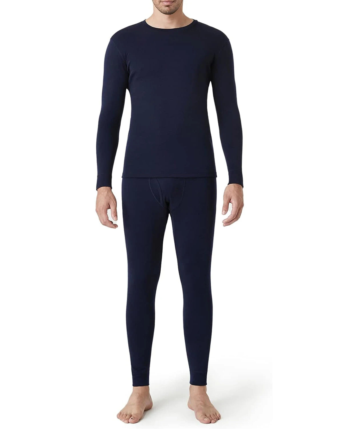 100% Merino Wool Base Layer Set Mens 230G Midweight Merino Wool Thermal Underwear Set Top and Bottom Men Long John Tops Pants