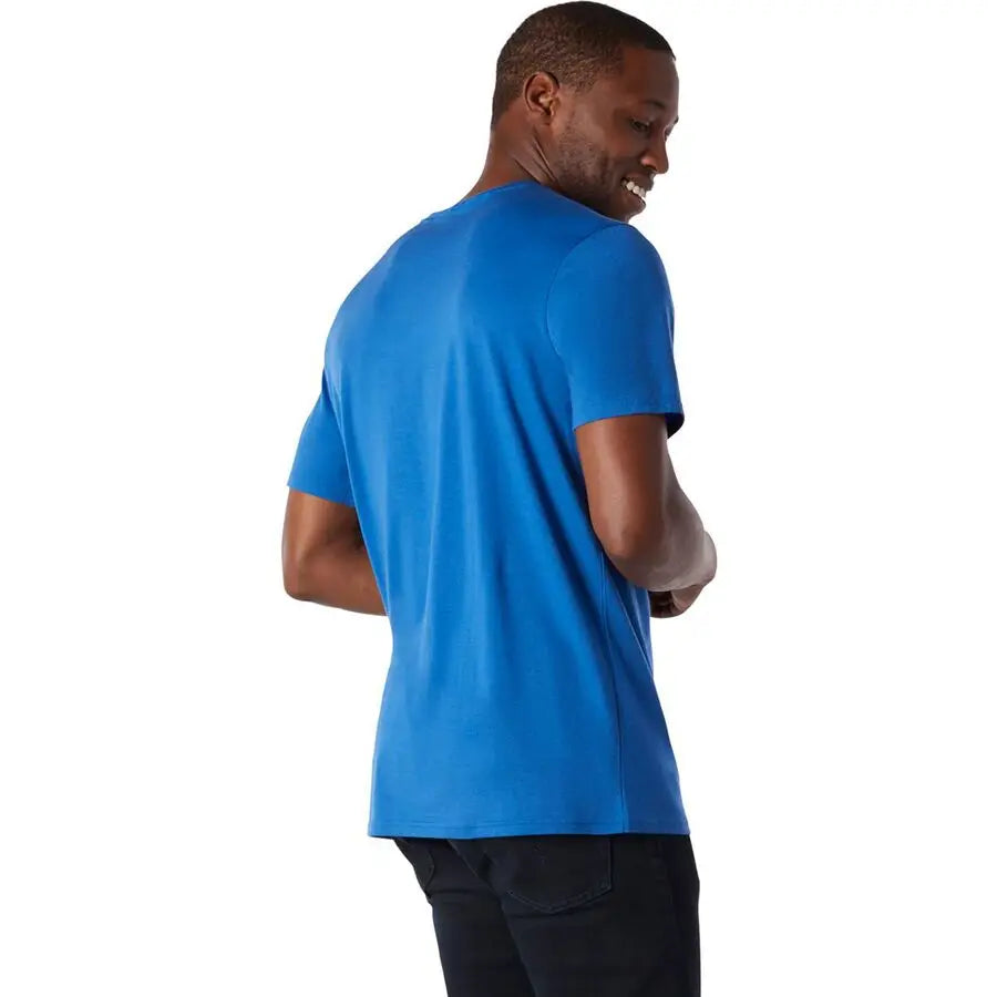 Smartwo*l Men's Merino Wool T Shirt Men Merino Wool Base Layer Tee Sport Outdoor 150G Tee USA Size S-XL