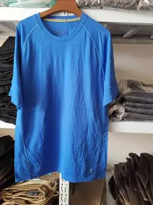 Smartwo*l Men's Merino Wool T Shirt Men Merino Wool Base Layer Tee Sport Outdoor 150G Tee USA Size S-XL