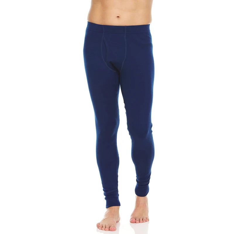 Men’s 100% Merino Wool Bottoms Midweight Base Layer Pants Merino Wool Thermal Underwear Long Johns Mens Merino Wool First Layer