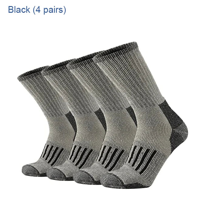 80% Merino Wool Socks Boot Women Hiking Socks Merino Wool Thicken Warmest Winter Skiing Cycling Thermal Socks Breathable Soft