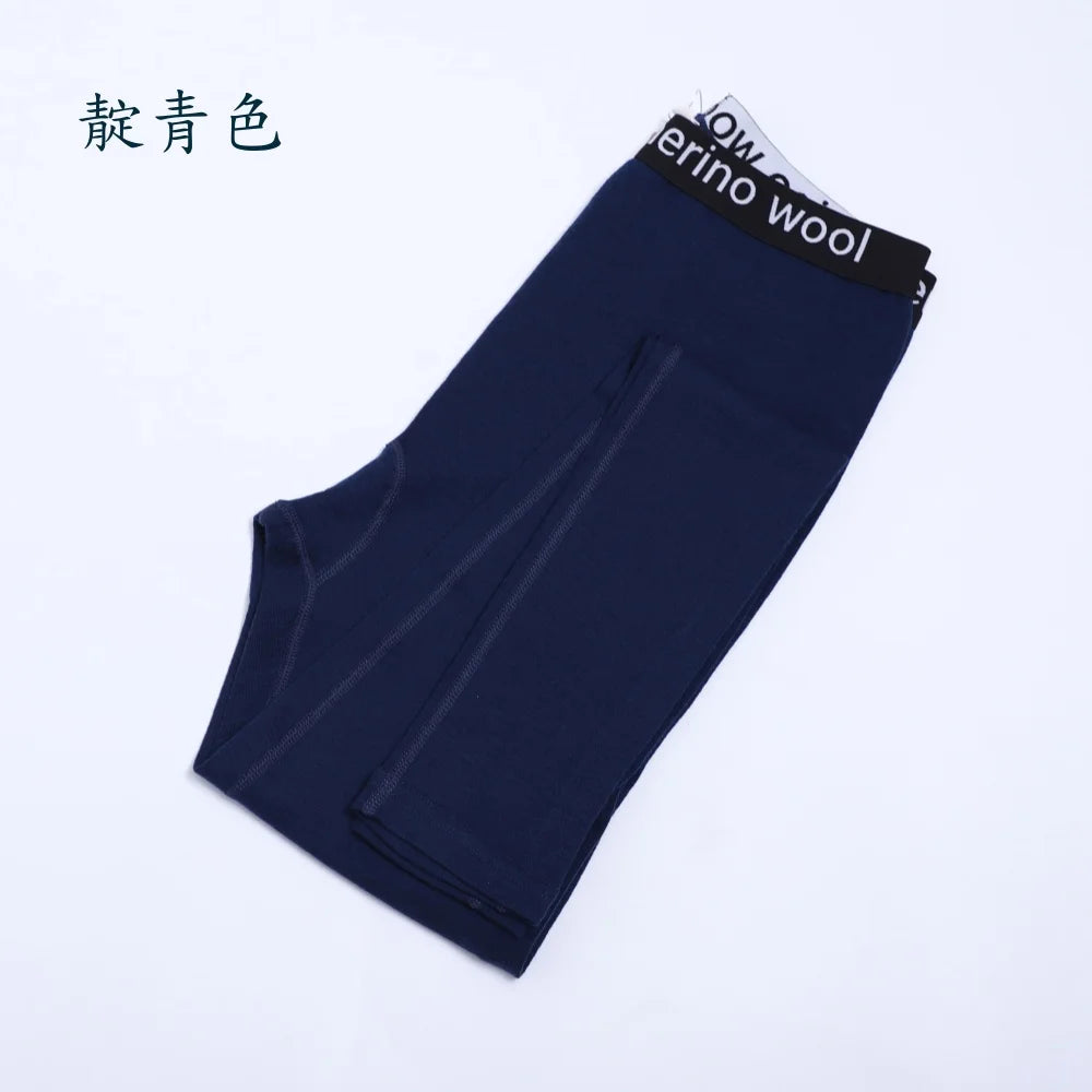 100% Merino Wool Womens Base Layer Thermal Pants Merino Wool Leggings Women Long Johns Breathable Thermal Underwear Bottoms