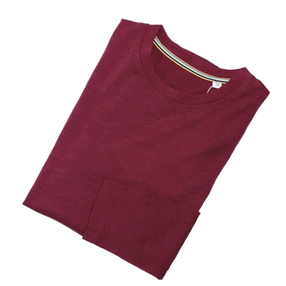 Women's 100% Merino Wool Base Layer Tops Merino Wool Thermal Underwear Long Sleeve Shirt Hiking Wicking Anti-Odor 170G/190G