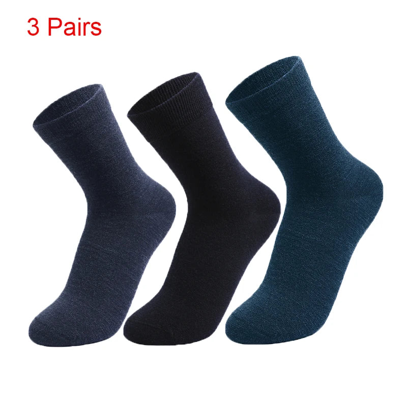 3 Pairs Merino Wool Socks Men Women Lightweight Thin Hiking Socks Everyday Business Socks Wicking Breathable Anti-Odor Running