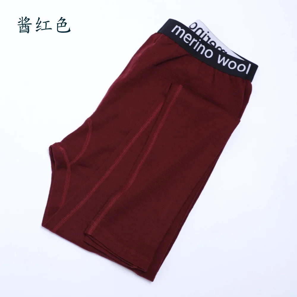 100% Merino Wool Womens Base Layer Thermal Pants Merino Wool Leggings Women Long Johns Breathable Thermal Underwear Bottoms