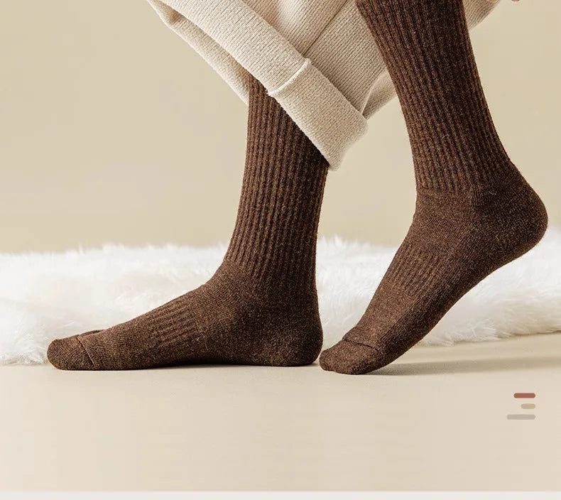 95% Merino Wool Socks Women Wool Hiking Warm Winter Thick Thermal Socks Moisture Wicking Breathable Anti- Odor Boot Work Socks