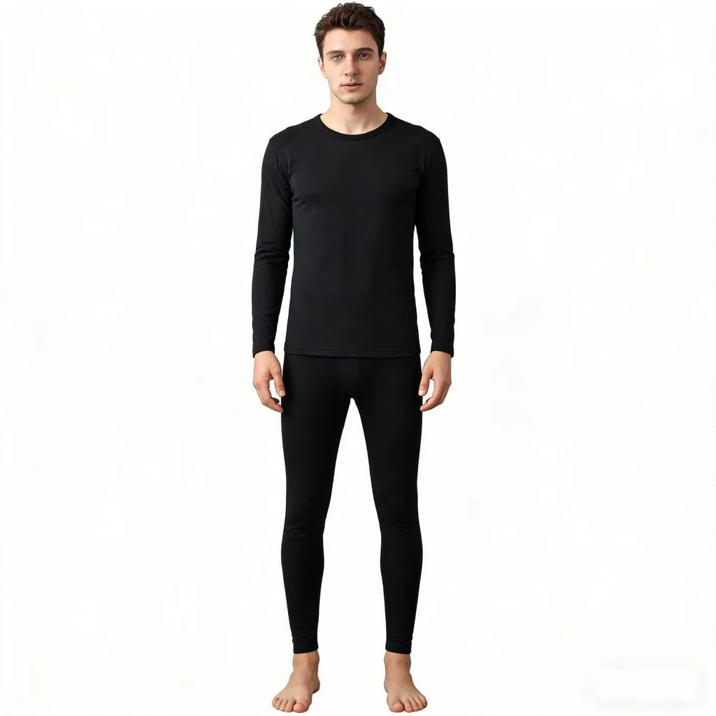 100% Merino Wool Base Layer Mens Set Lightweight Merino Wool Thermal Underwear For Men Top and Bottom 150G Soft Breathable