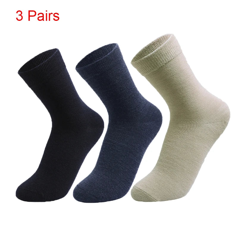 3 Pairs Merino Wool Socks Men Women Lightweight Thin Hiking Socks Everyday Business Socks Wicking Breathable Anti-Odor Running