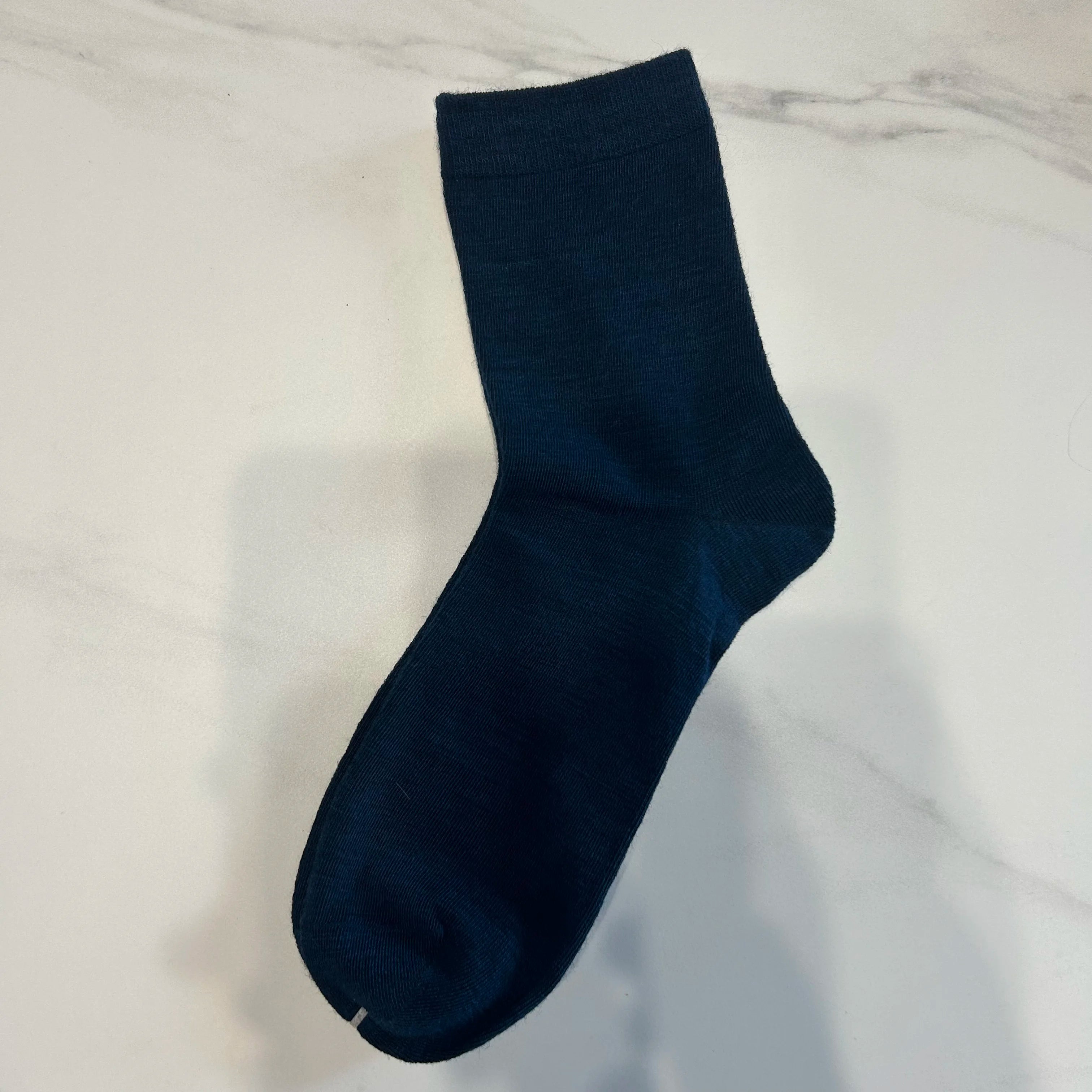 Men's Women's Thin Merino Wool Socks Cozy Casual Lightweight  Warm Breathable Mid-calf Dress Socks 3/5/6 Pairs Pack