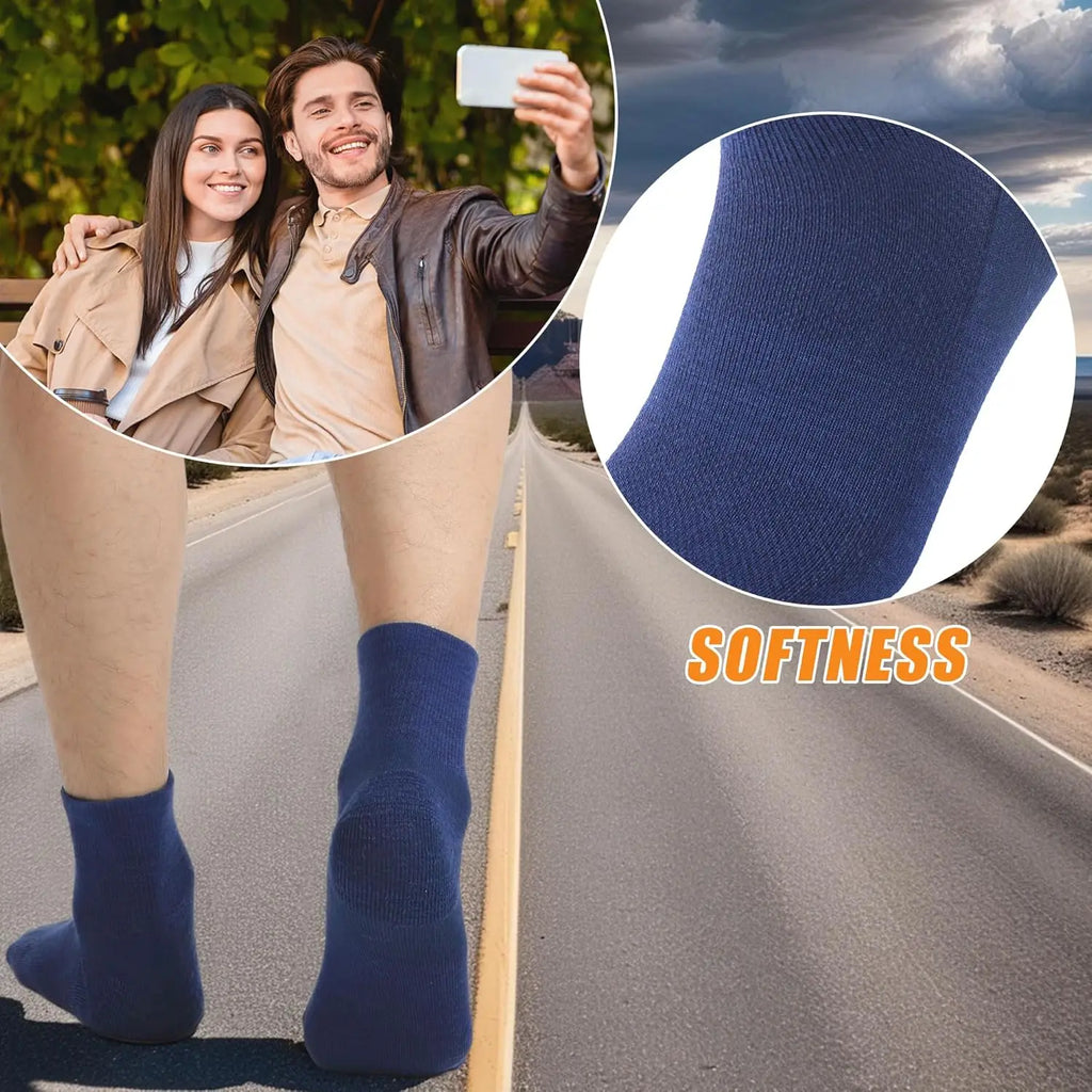 90% Merino Wool Socks for Men Women Soft Merino Wool Thin Ankle Socks for Athletic Running Hiking Cycling 4 Pairs