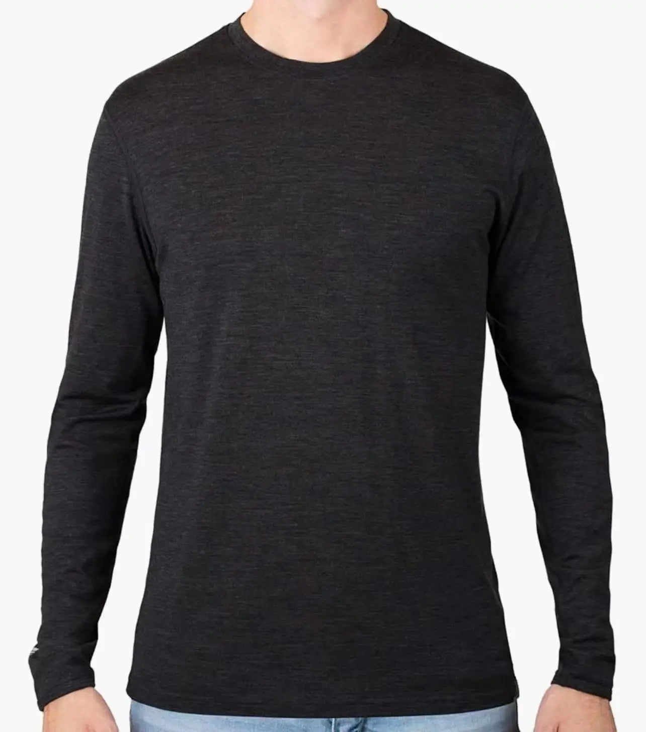 Men's 100% Merino Wool Thermal Underwear Long Sleeve Shirt Merino Wool Base Laye Top Wicking Breathable Anti-Odor 230g Asia Size