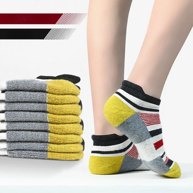 Men Women 90% Merino Wool Ankle Socks Athletic Hiking Running Compression Support Anti-blister Cushion Low Cut Socks 3 Pairs