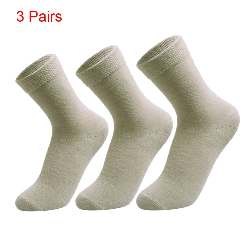 3 Pairs Merino Wool Socks Men Women Lightweight Thin Hiking Socks Everyday Business Socks Wicking Breathable Anti-Odor Running