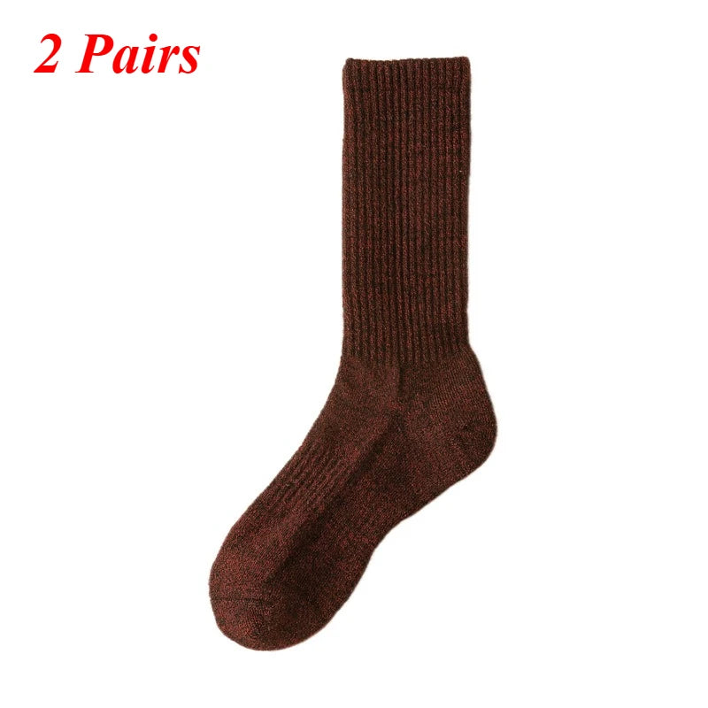 95% Merino Wool Socks Women Wool Hiking Warm Winter Thick Thermal Socks Moisture Wicking Breathable Anti- Odor Boot Work Socks
