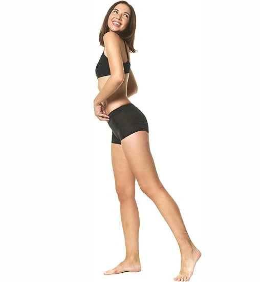 2 Pack 100% Merino Wool Boxer Briefs for Women Underwear for Hiking Everyday Moisture Wicking Athletic Anti-Chafe Underwear 160G