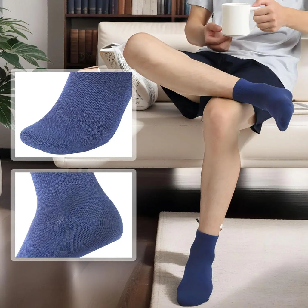 90% Merino Wool Socks for Men Women Soft Merino Wool Thin Ankle Socks for Athletic Running Hiking Cycling 4 Pairs