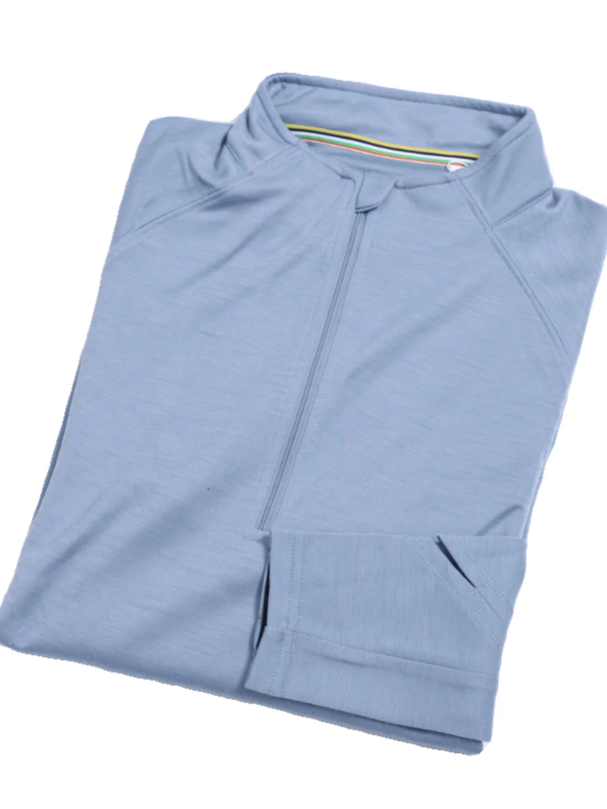 Men Merino Wool Base Layer Shirt 1/2 Zip Thermal Underwear Long Sleeve T Shirts 210G Hiking Breathable Wicking Moisture