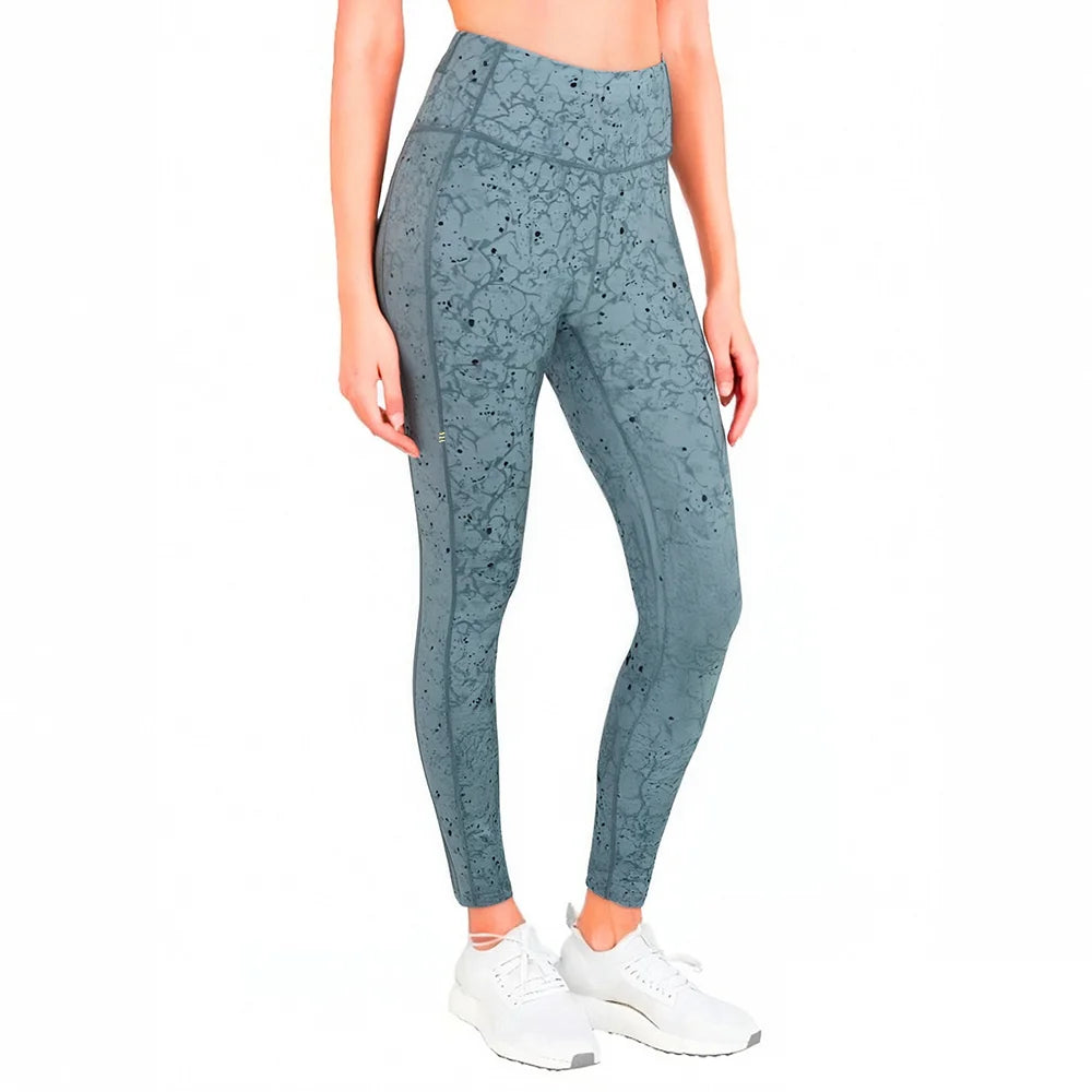 Women's Merino Wool Thermal Leggings High Rise Merino Tights Women Yoga Activewear Pants Wicking Breathable Anti-Odor Quick Dry