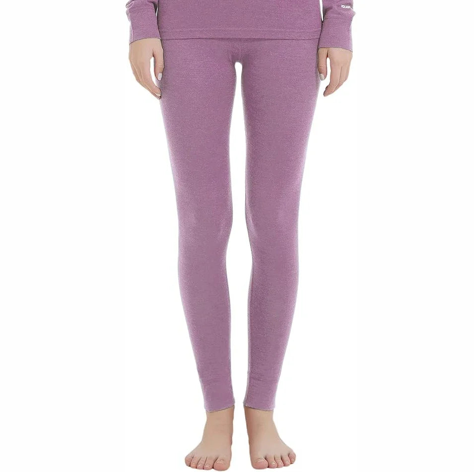 100% Merino Wool Base Layer Pants Womens Lightweight Base Layer Bottoms Merino Wool Thermal Underwear Leggings Soft Breathable
