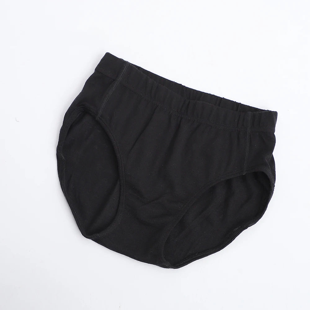 Women's 100% Merino Wool briefs High-waisted Underwear Soft Breathable Panties Hiking Outdoor Moisture Wicking Ladies Briefs