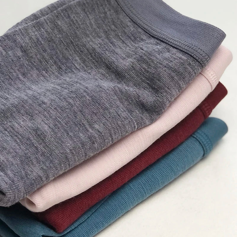 Women's Merino Wool Brief 100% Merino Wool Underwear Panties Women Merino Briefs Soft Wicking Breathable Anti-Odor